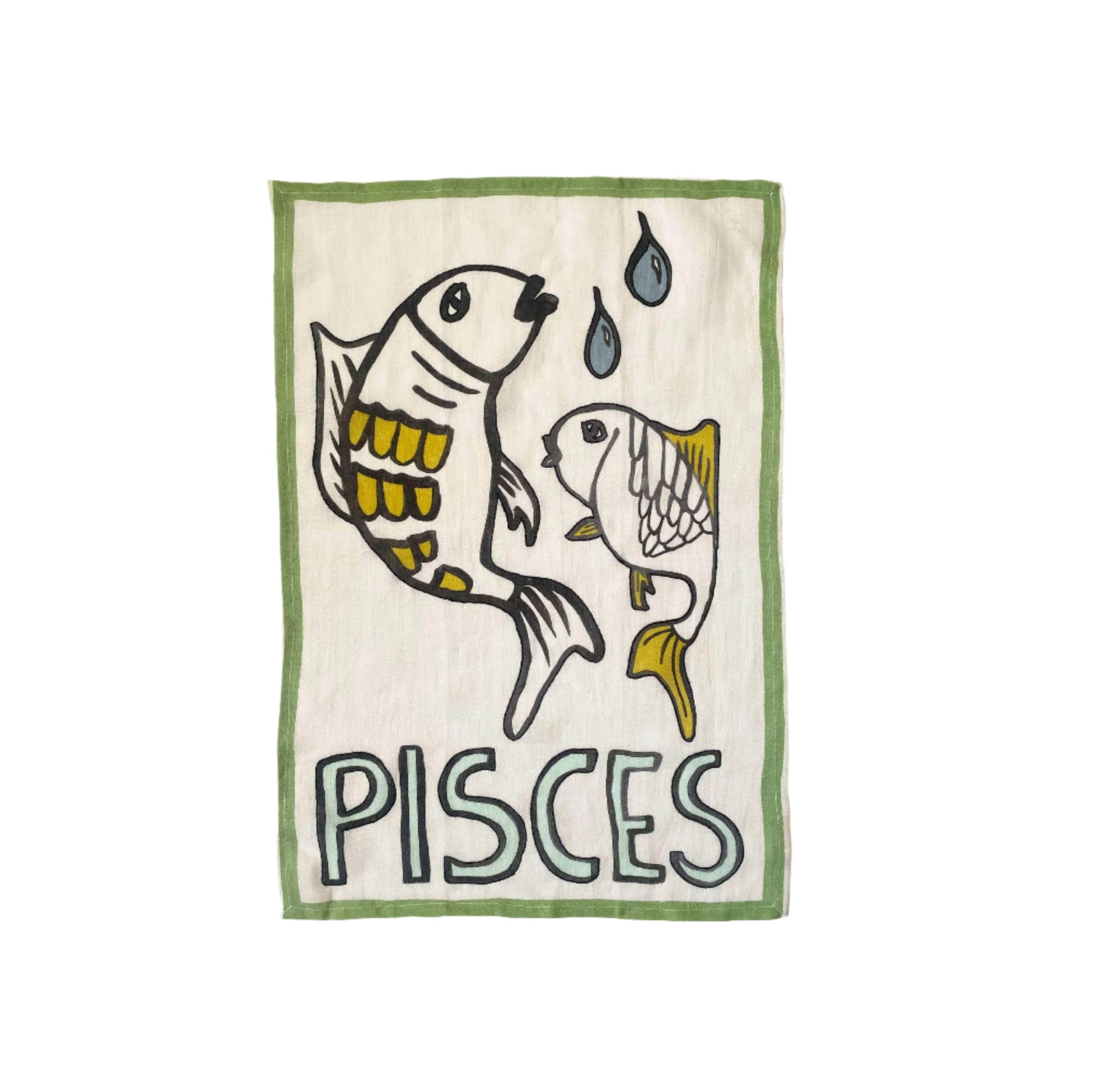 Pisces Tea Towel
