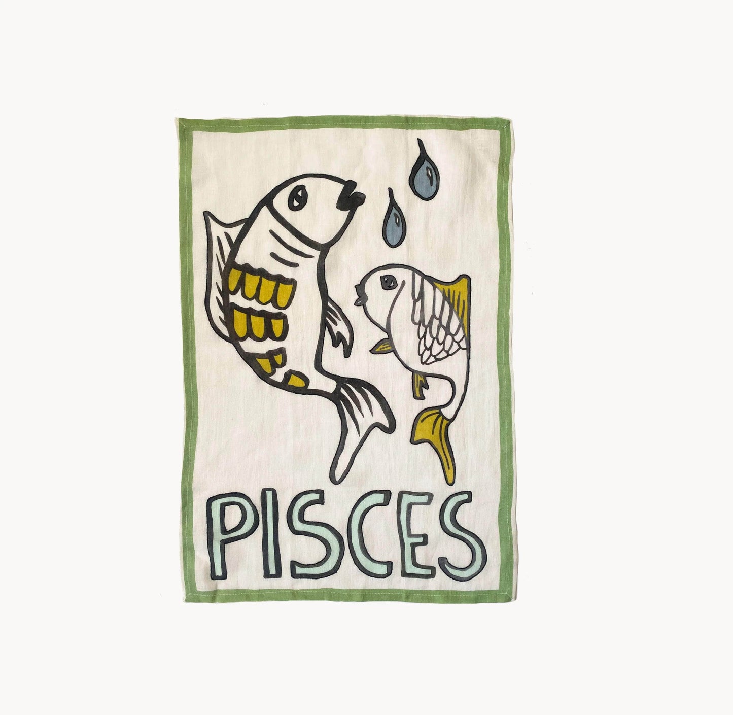 Pisces Tea Towel