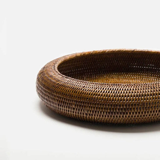 Inya Rattan Bowl | Large Brown