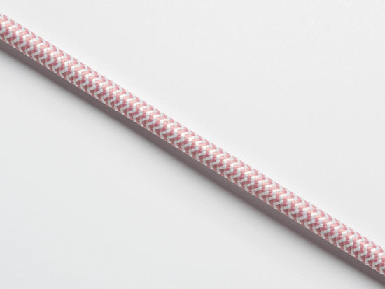 Pink fabric extension lead