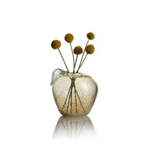 Apple Bud Vase - Gold