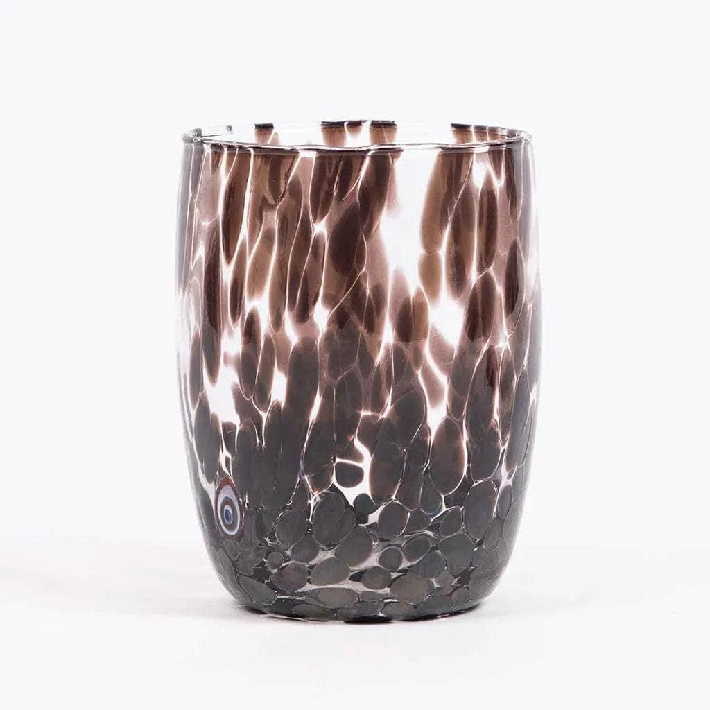 Round Murano Tumbler | Smoke