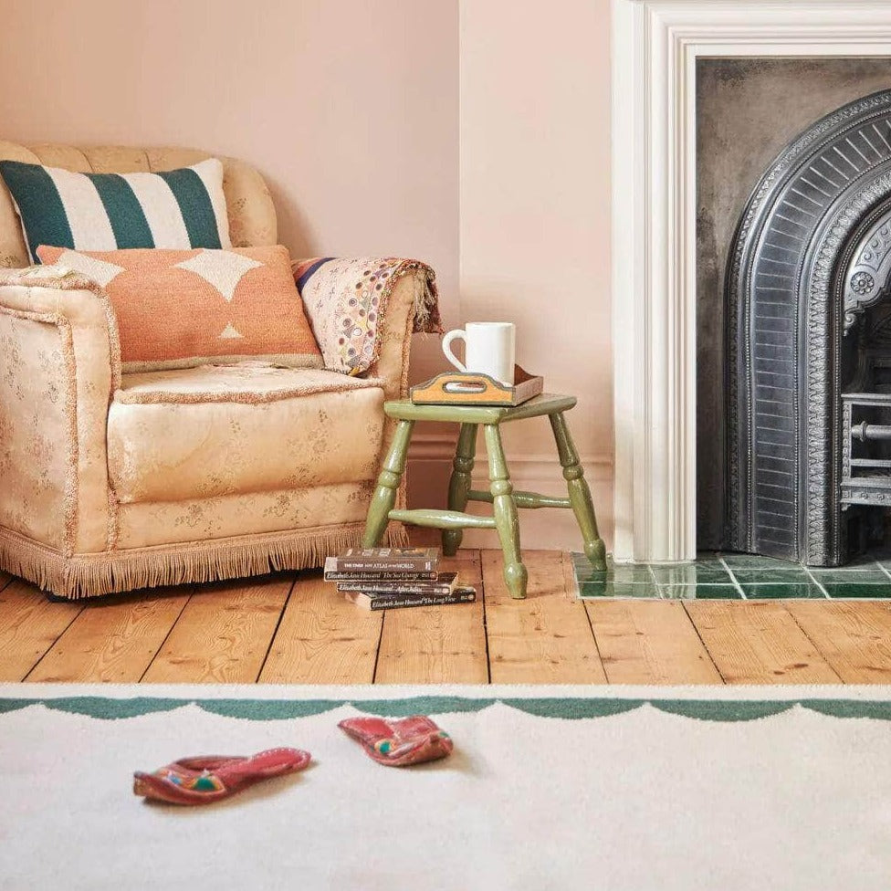 Cavea Rug in Forest Green