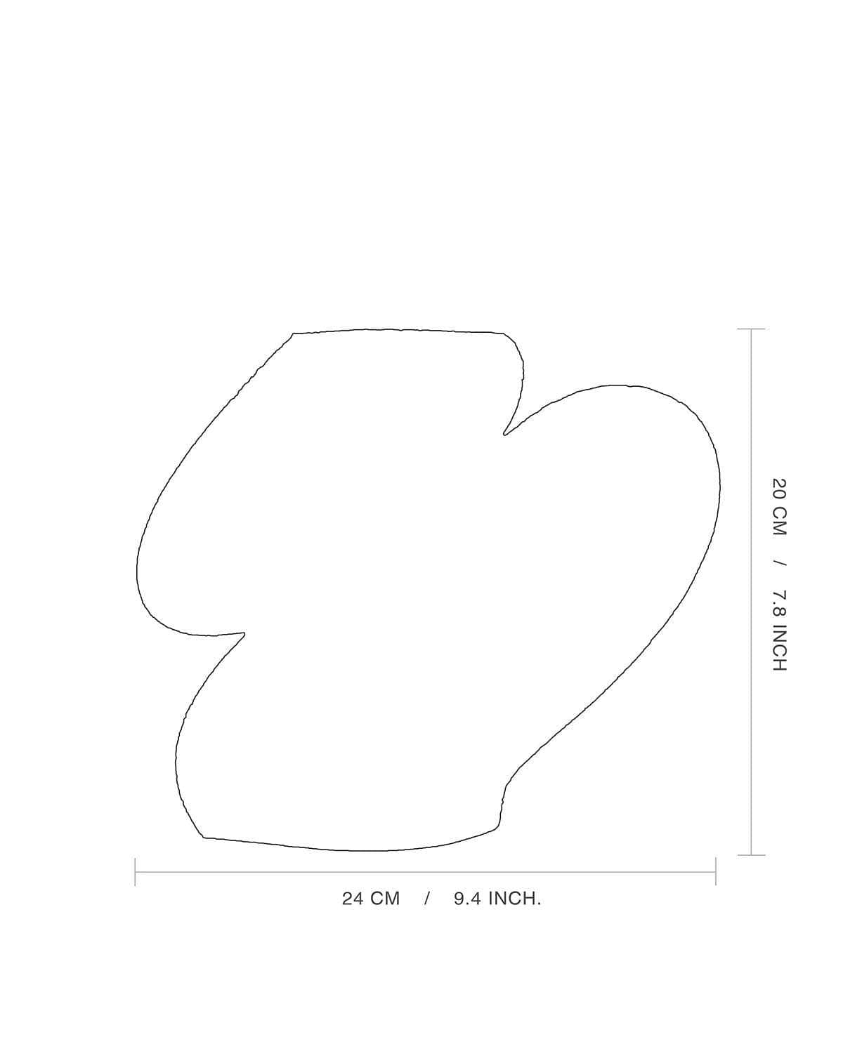 Ceramic Vase ‘Ellipse N°2 - White’