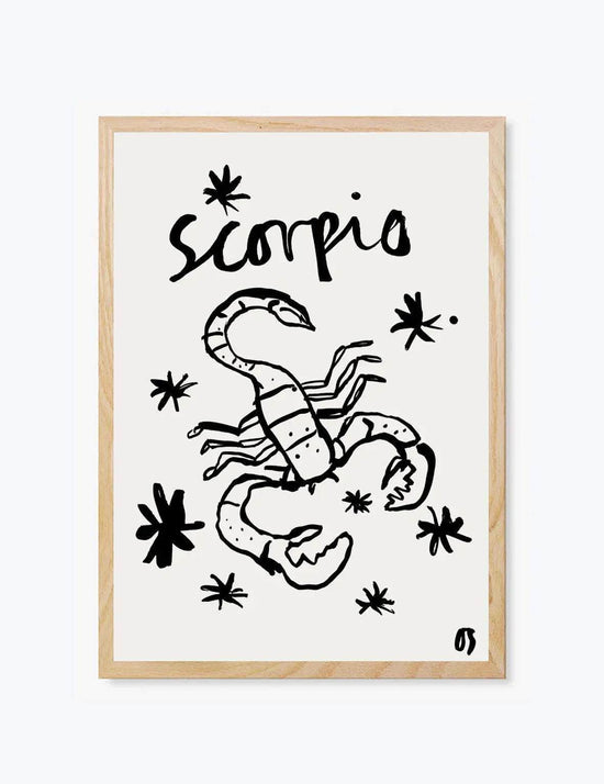 Scorpio Art Print