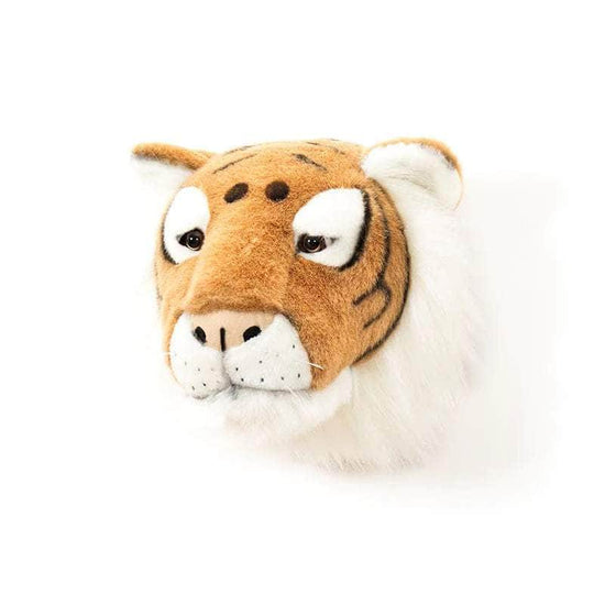 Felix the Tiger Wall Mounted Plush Head