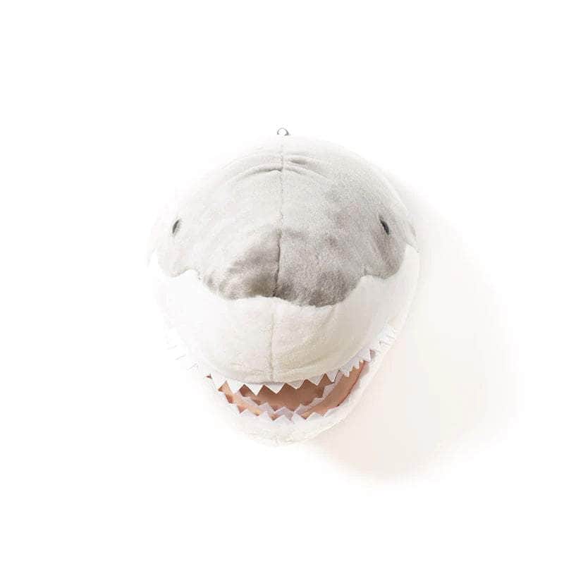 Jack the Shark Wall Mounted Plush Head