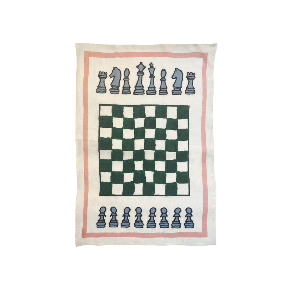 Chess Tea Towel