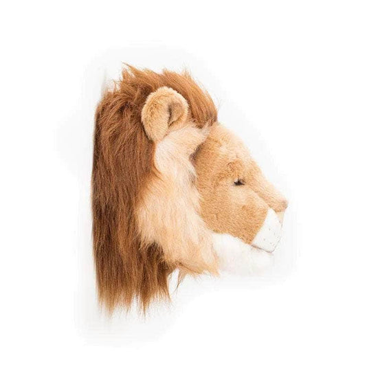 Cesar the Lion Wall Mounted Plush Head