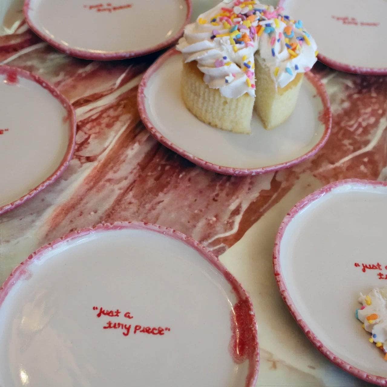 The Tiny Collection Dessert Plates | Set of Four