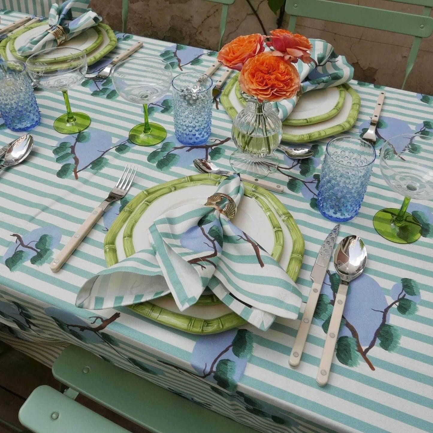 Striped Bonzai Tablecloth