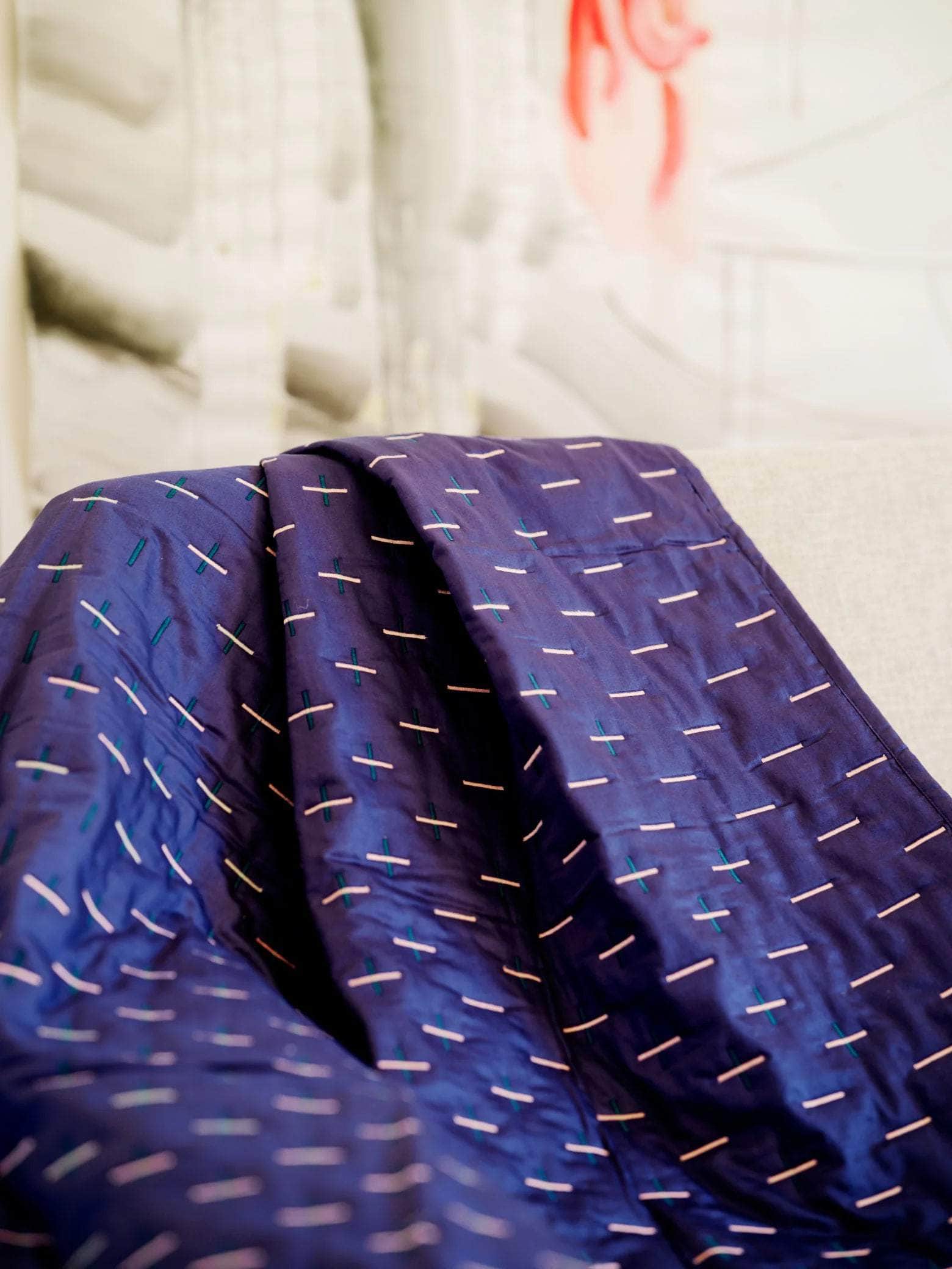 Modern Kantha - Blue