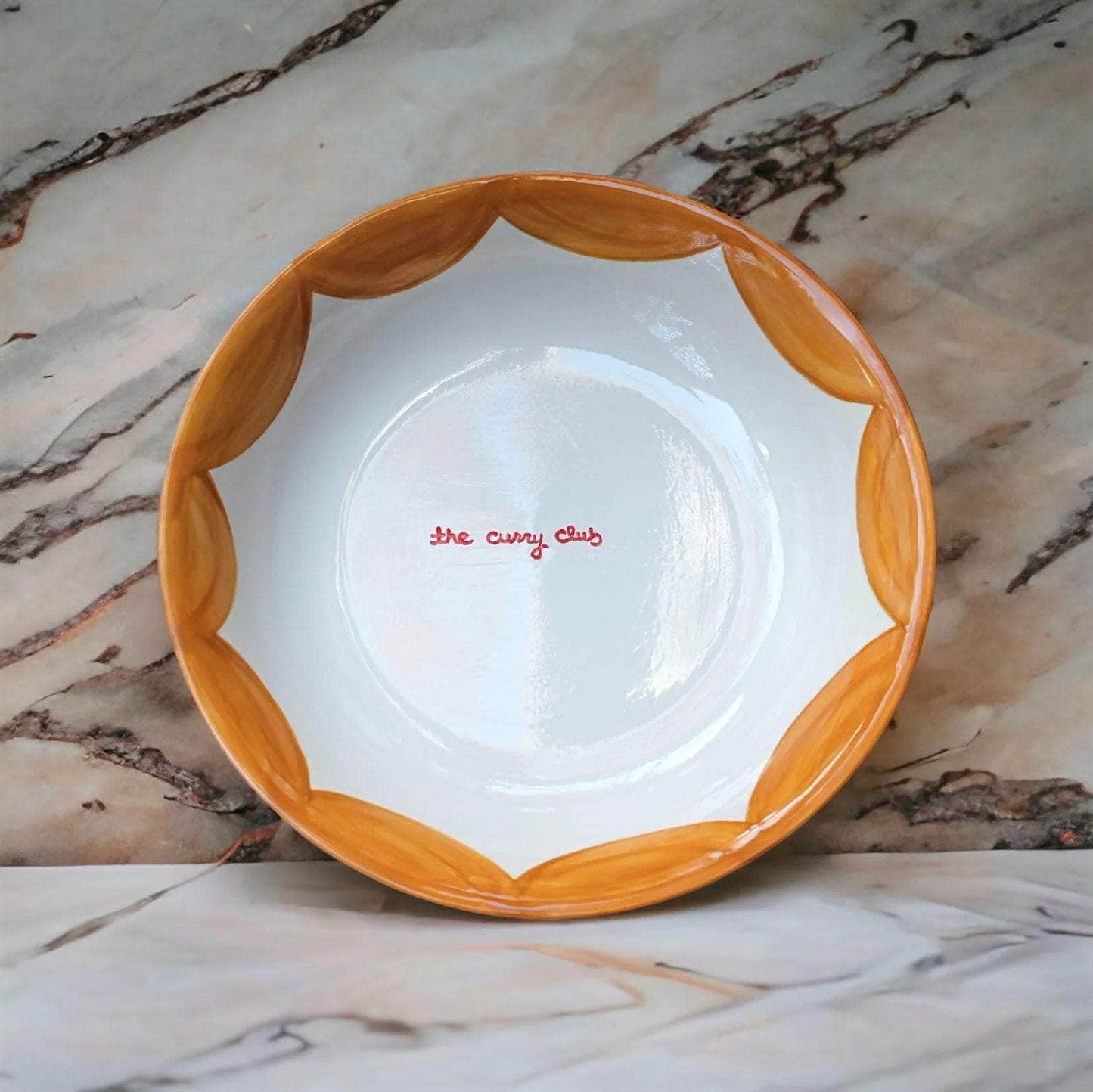 Hand-painted Family Style Curry Bowl