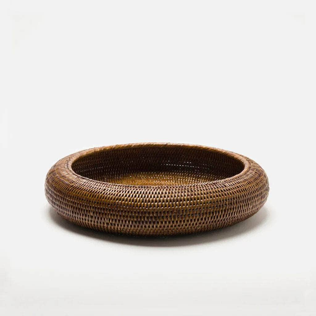 Inya Rattan Bowl | Large Brown