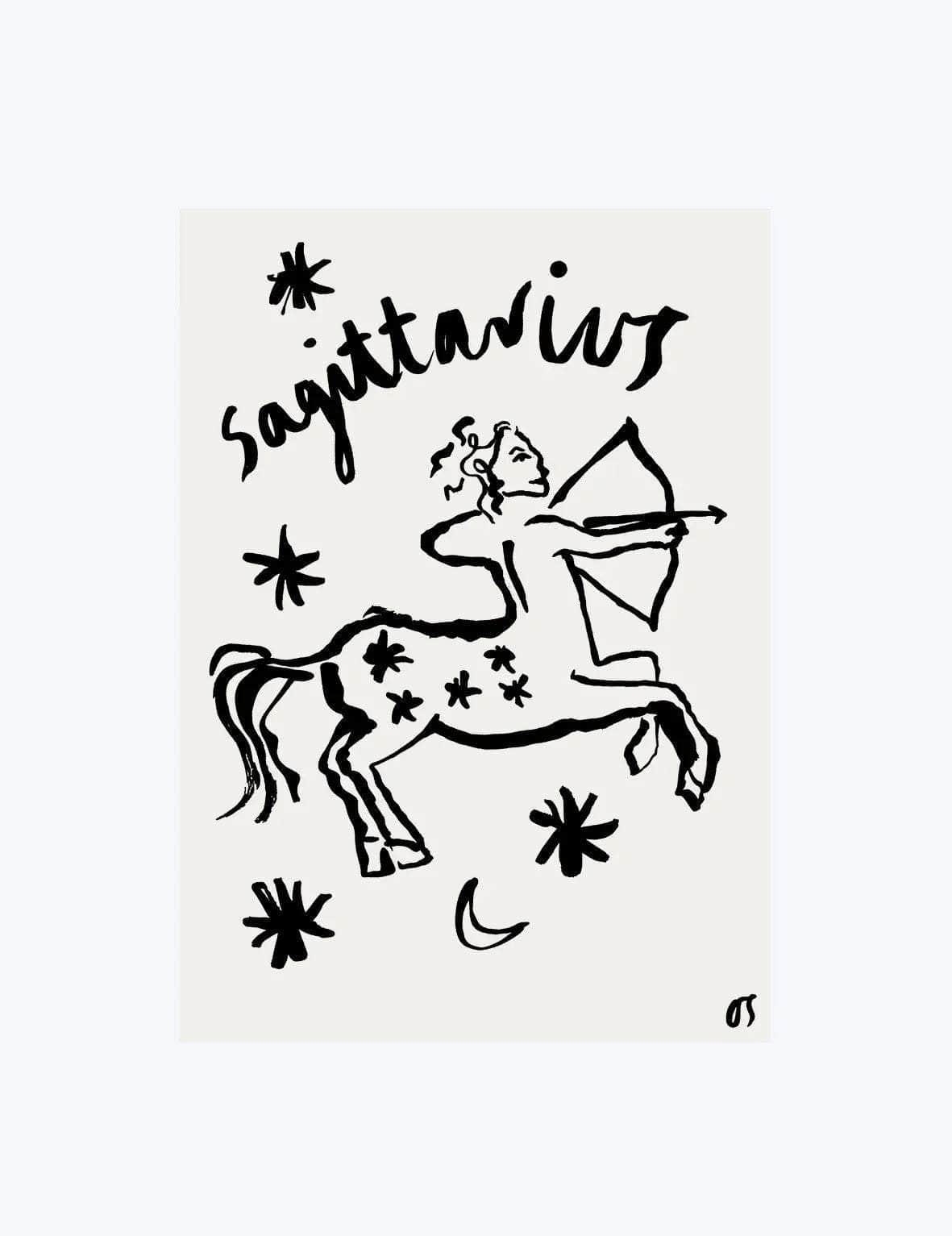 Sagittarius Art Print