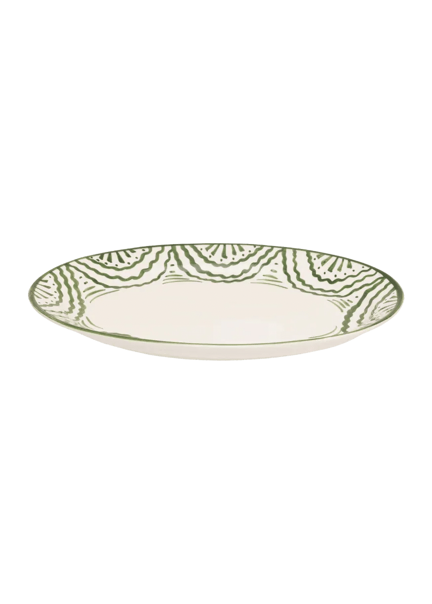 Large Green Platter