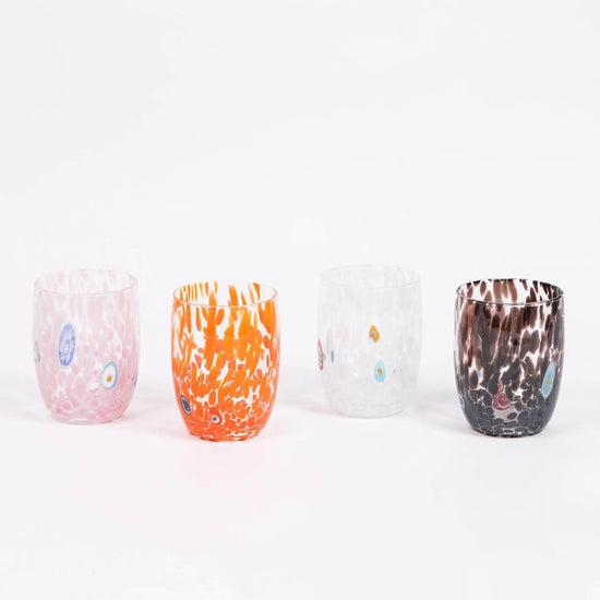 Round Murano Tumbler | Smoke