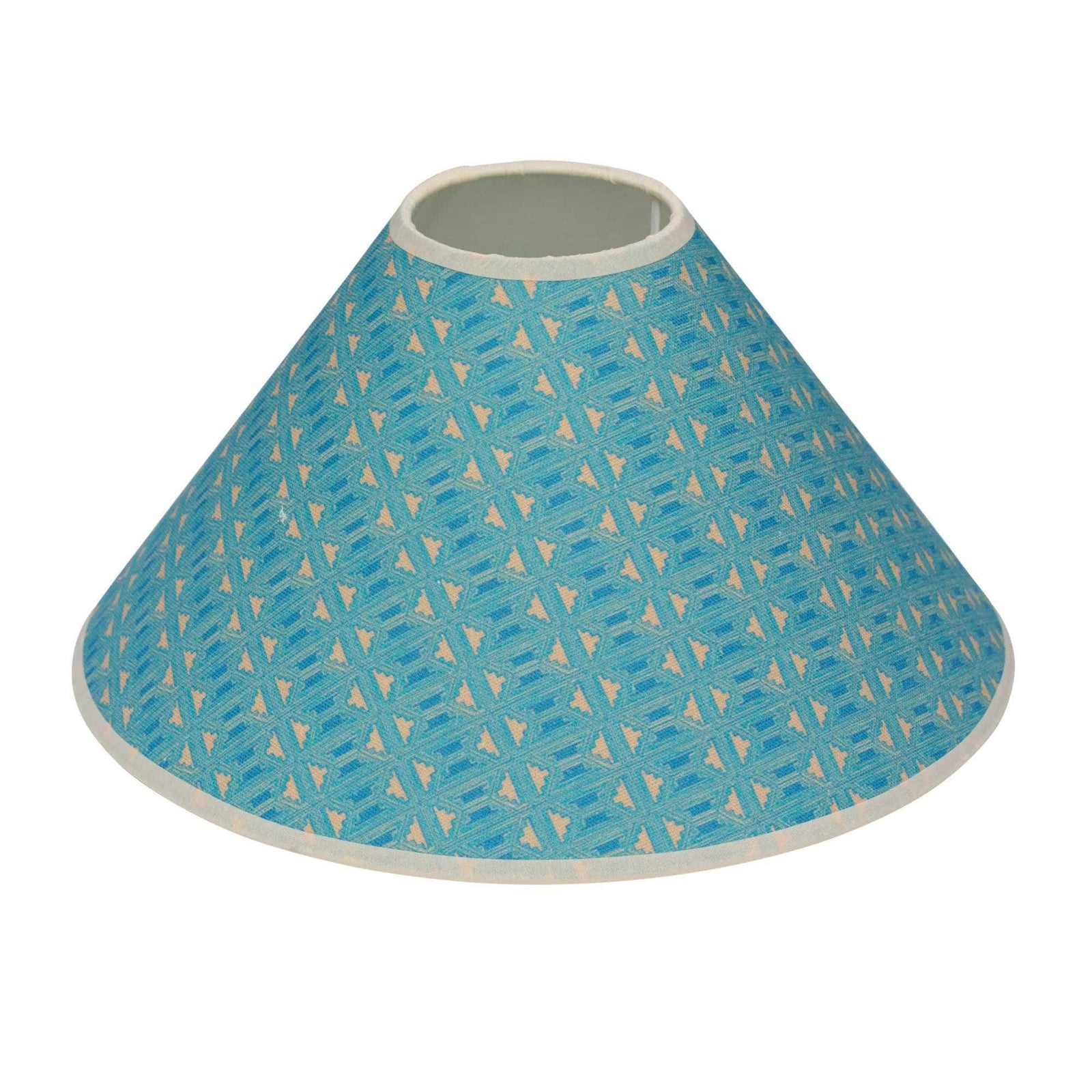 Bankole | Cheikh Blue Cone 14" Lampshade