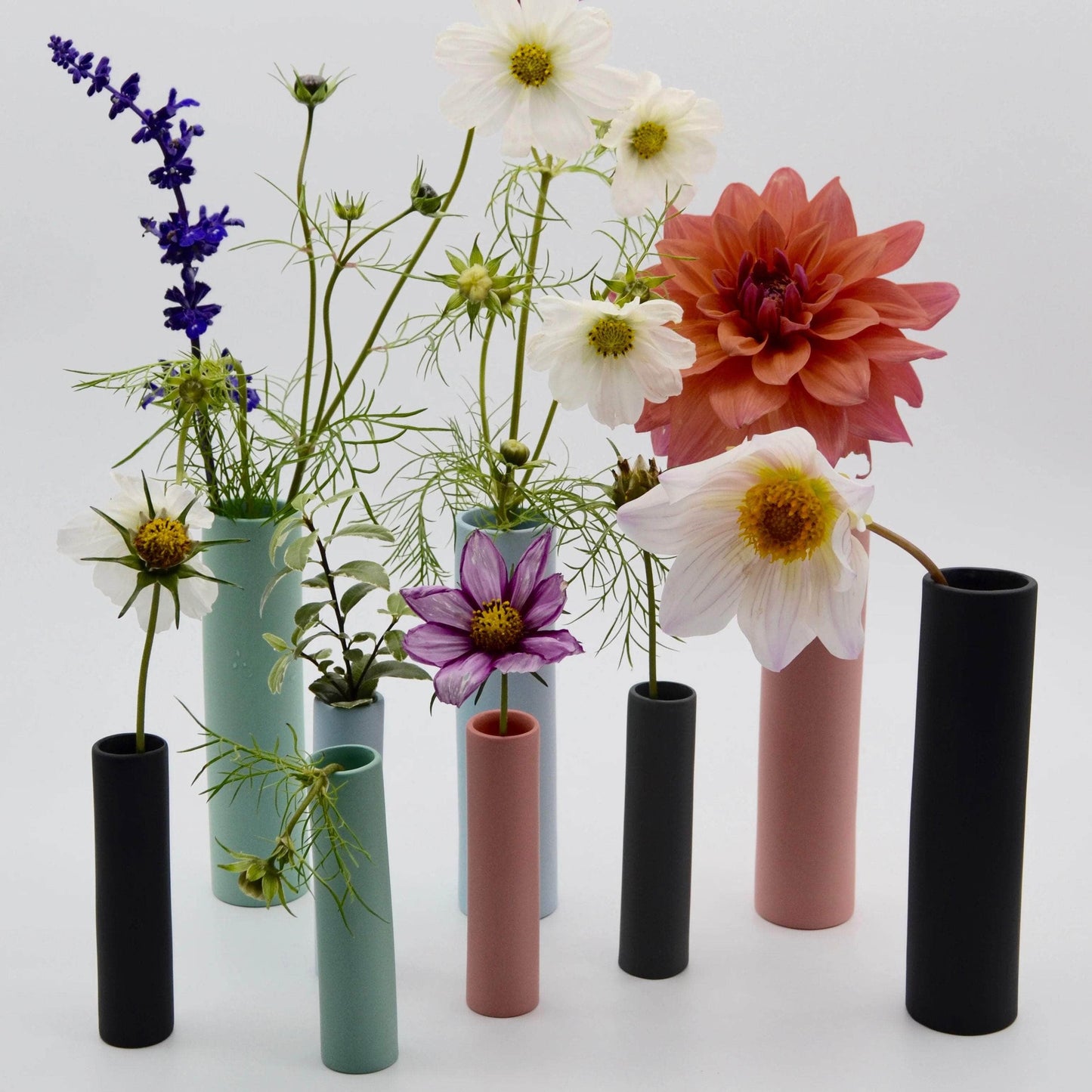 Stem Vase Grey