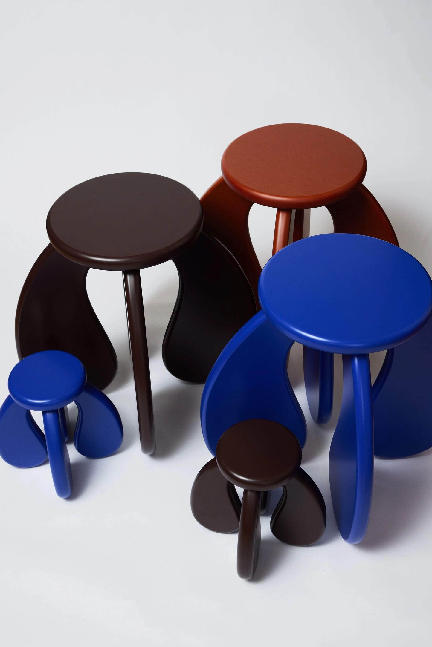Chocolate on sale side table