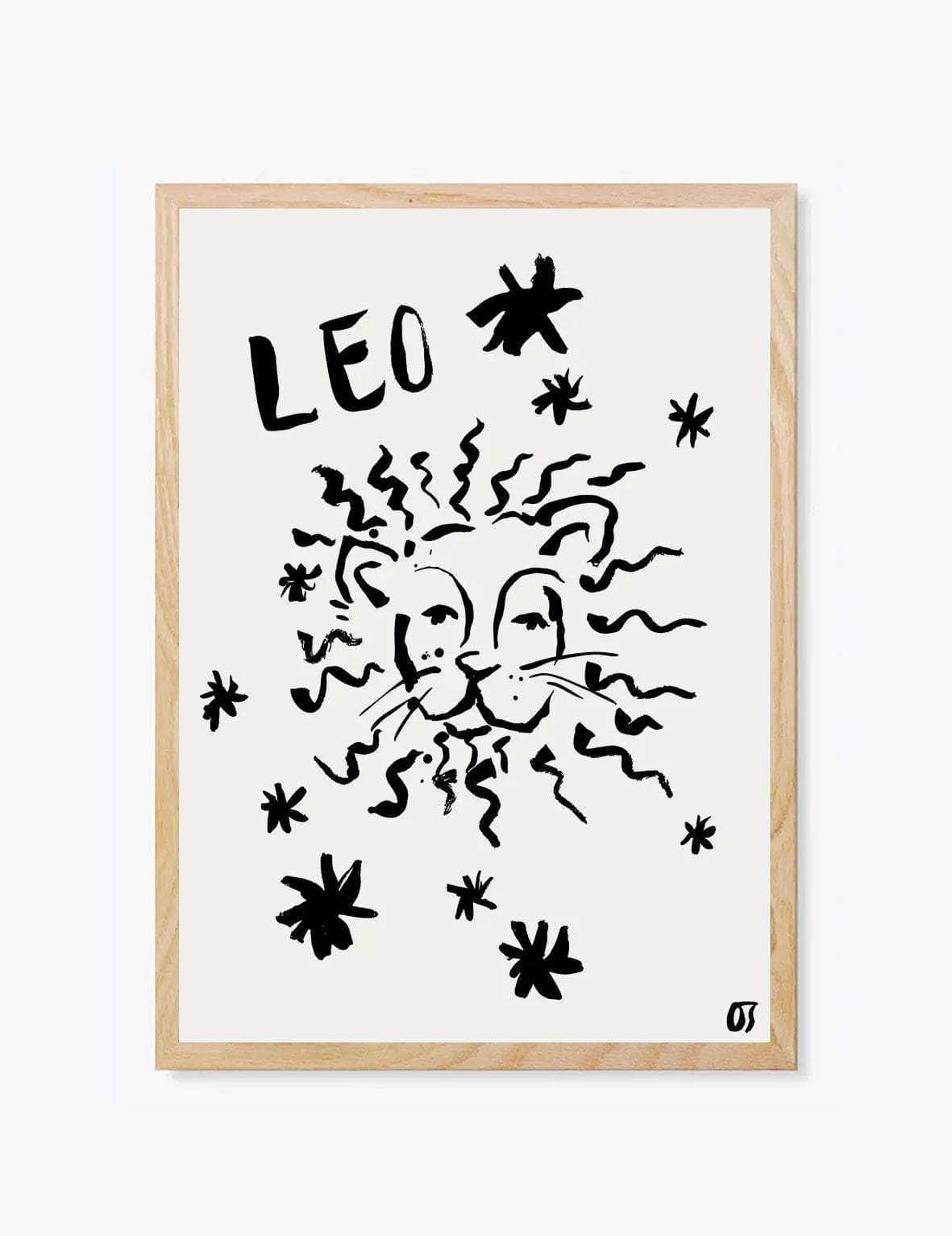 Leo Art Print