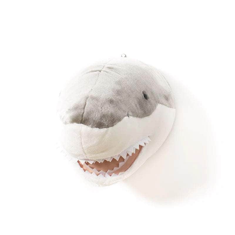 Jack the Shark Wall Mounted Plush Head