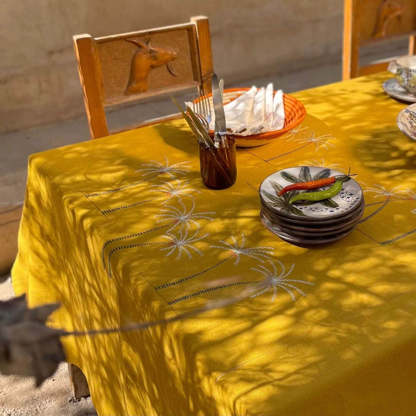 Palm Tree Tablecloth