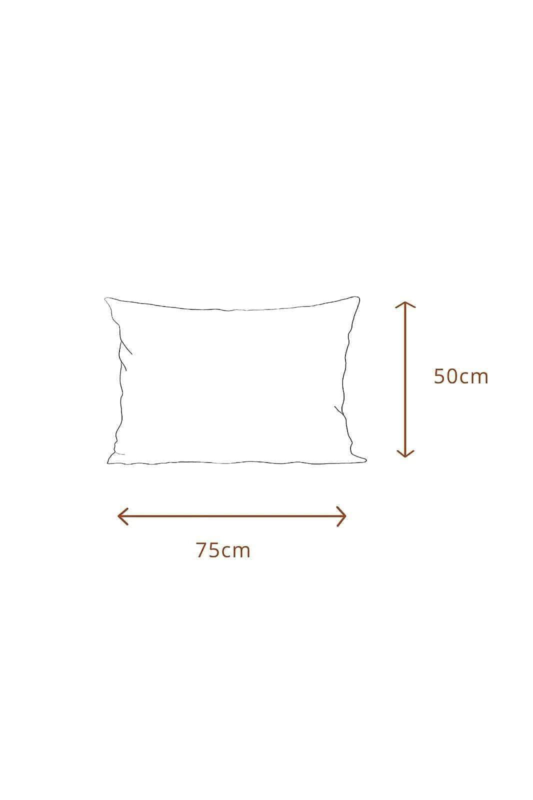 The Ruffled Casita Linen Pillowslips Set in white