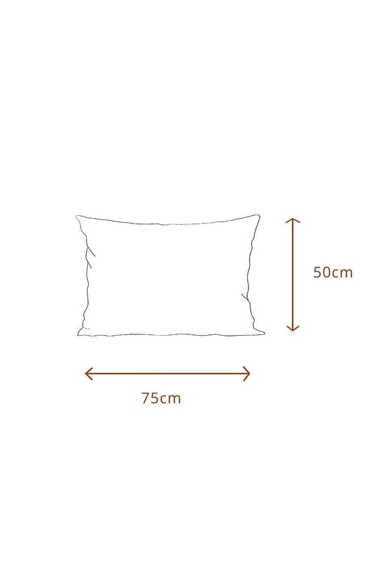 The Ruffled Casita Linen Pillowslips Set in white