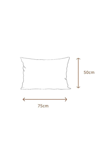 The Ruffled Casita Linen Pillowslips Set in white
