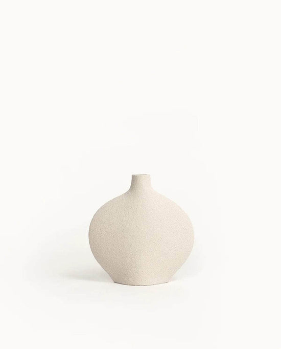 Ceramic Vase 'Goutte - White'