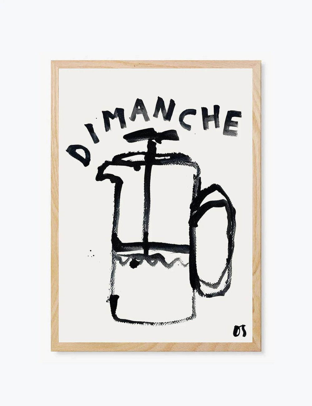 Dimanche | Wall Art Print