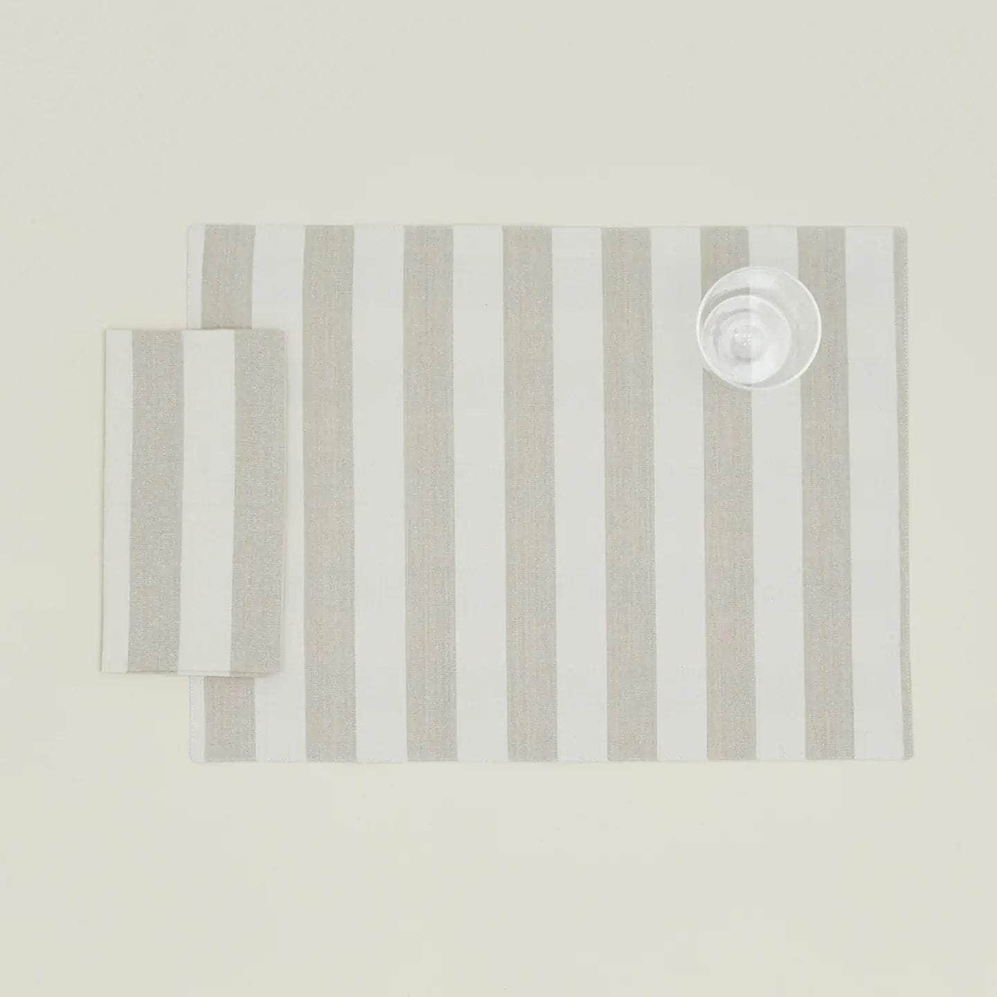 Essential Striped Placemat - Set Of 4