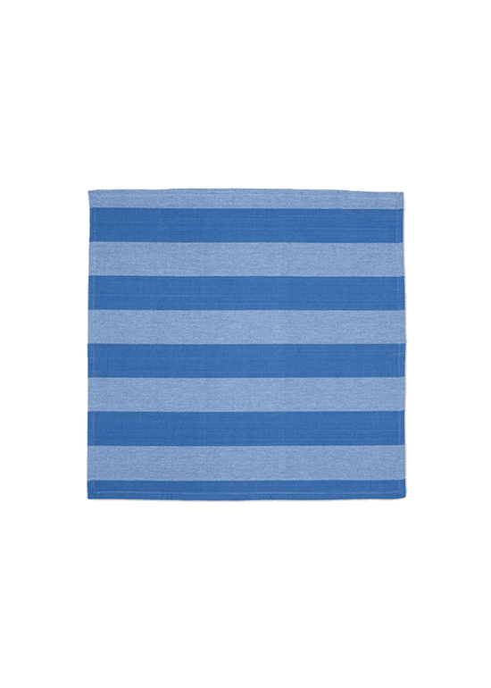 Cornflower Blue Stripe Napkins (Set of 2)