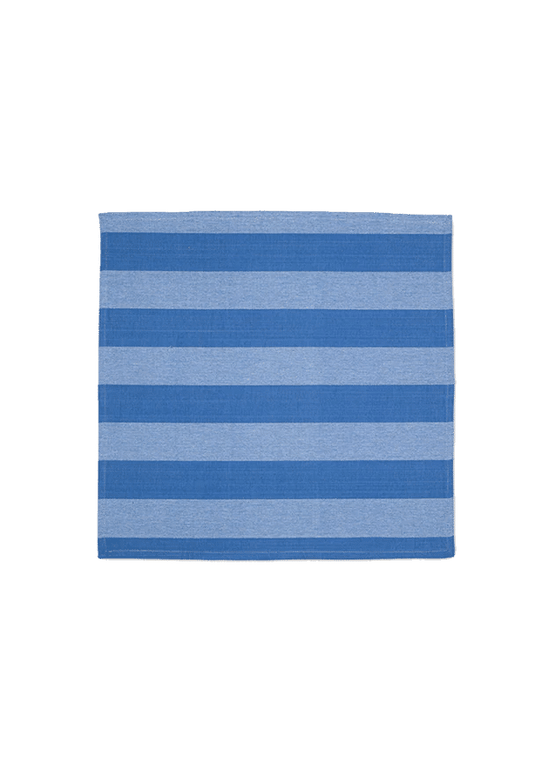 Cornflower Blue Stripe Napkins (Set of 2)