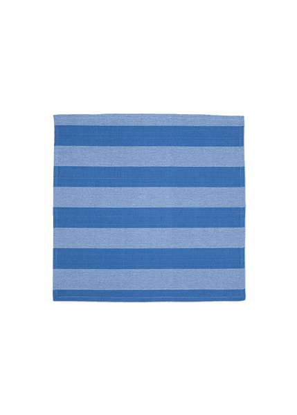 Cornflower Blue Stripe Napkins (Set of 2)