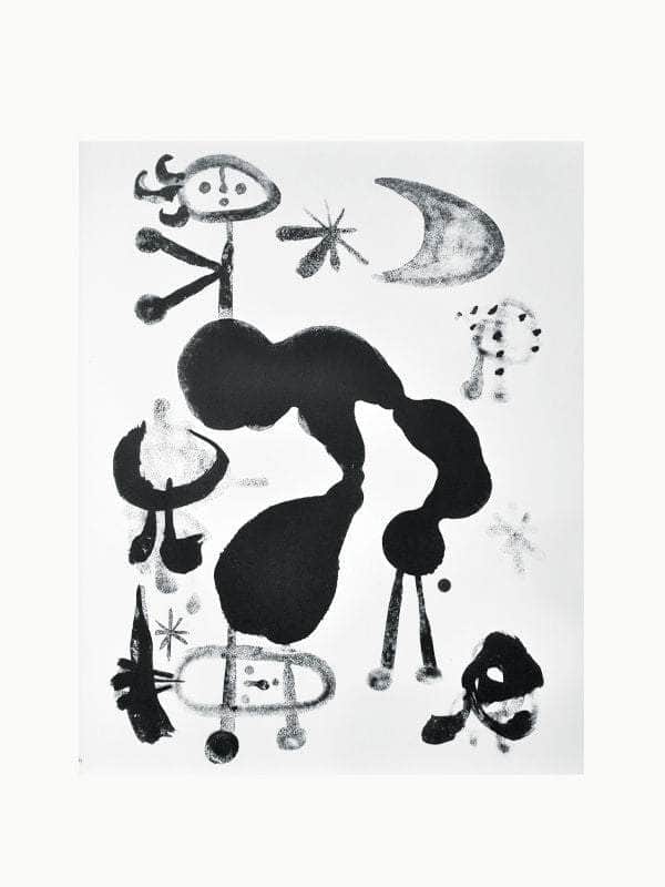 Joan Miro: His Graphic Work First Edition Book 1958