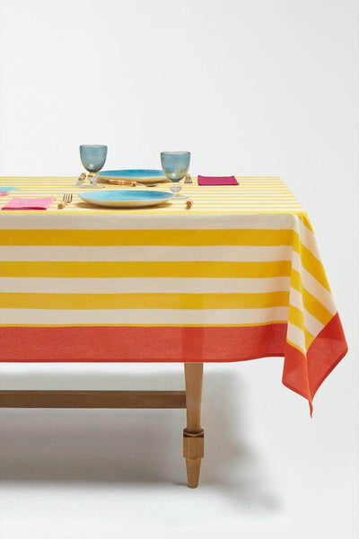 La Veste X Lisa Corti Nizam Stripes Sun Yellow Natural