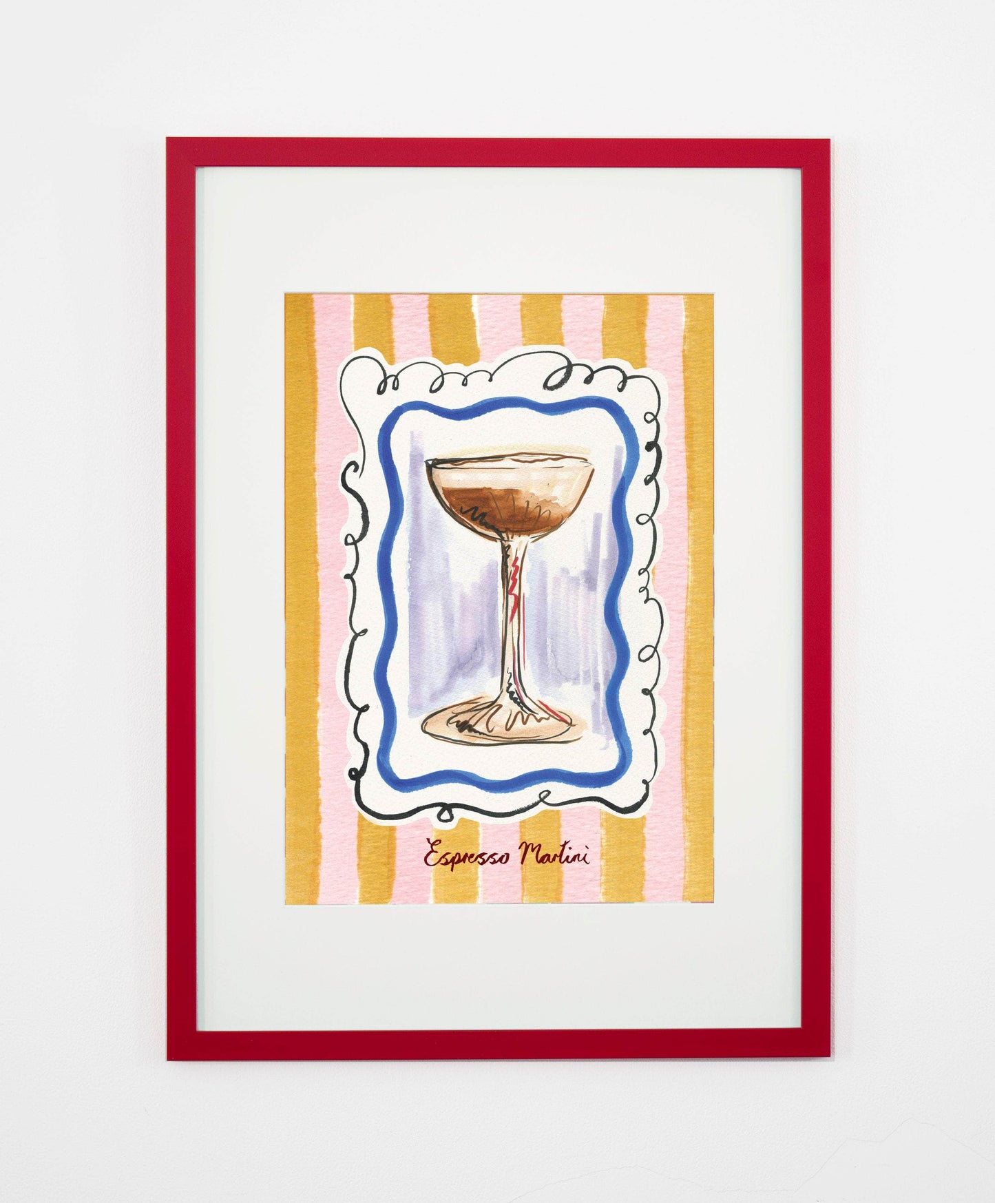 Espresso Martini Art Print