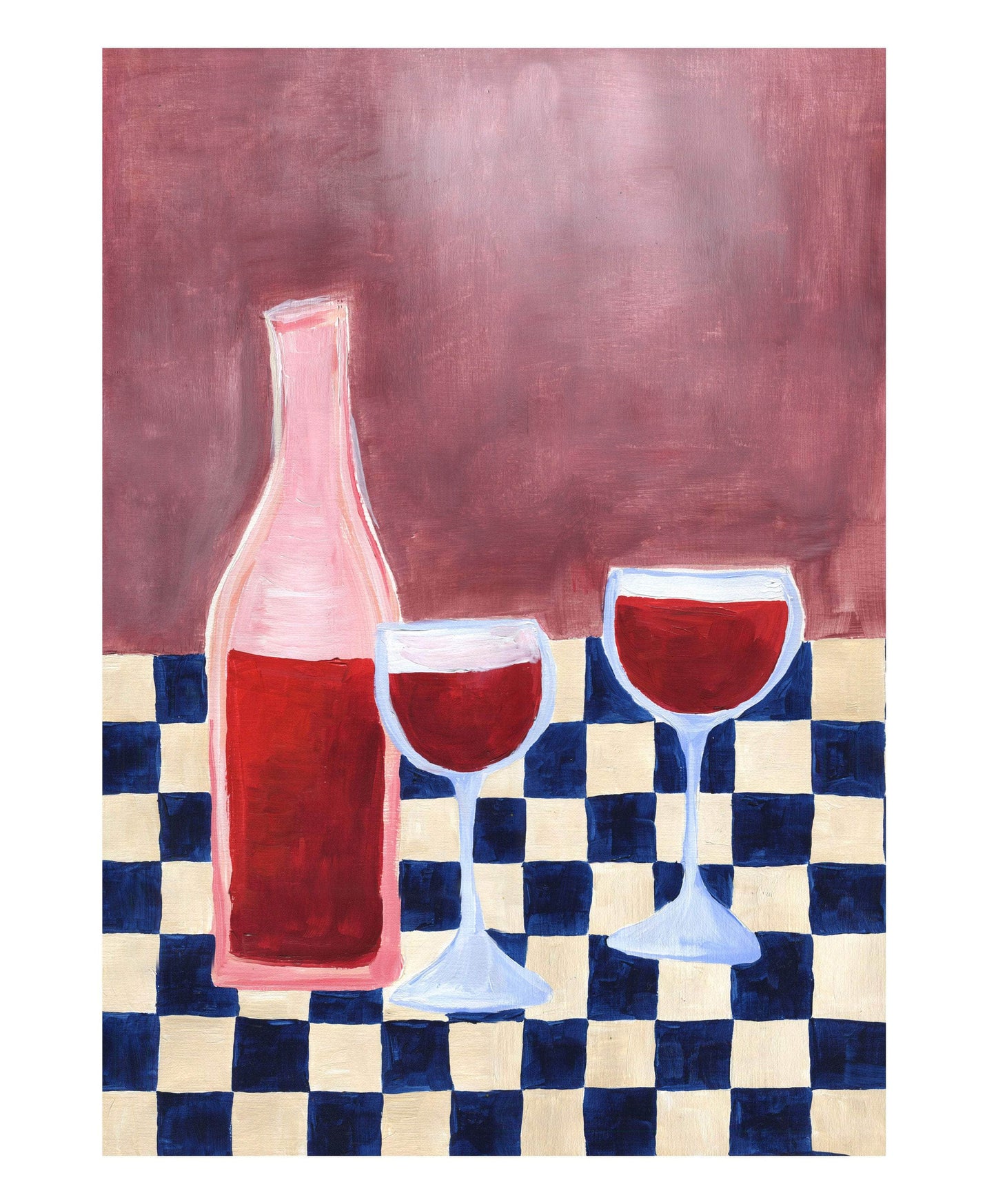 Vin O Clock Art Print