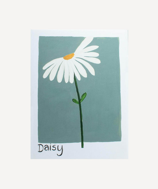 Load image into Gallery viewer, Daisy stem- Original painting
