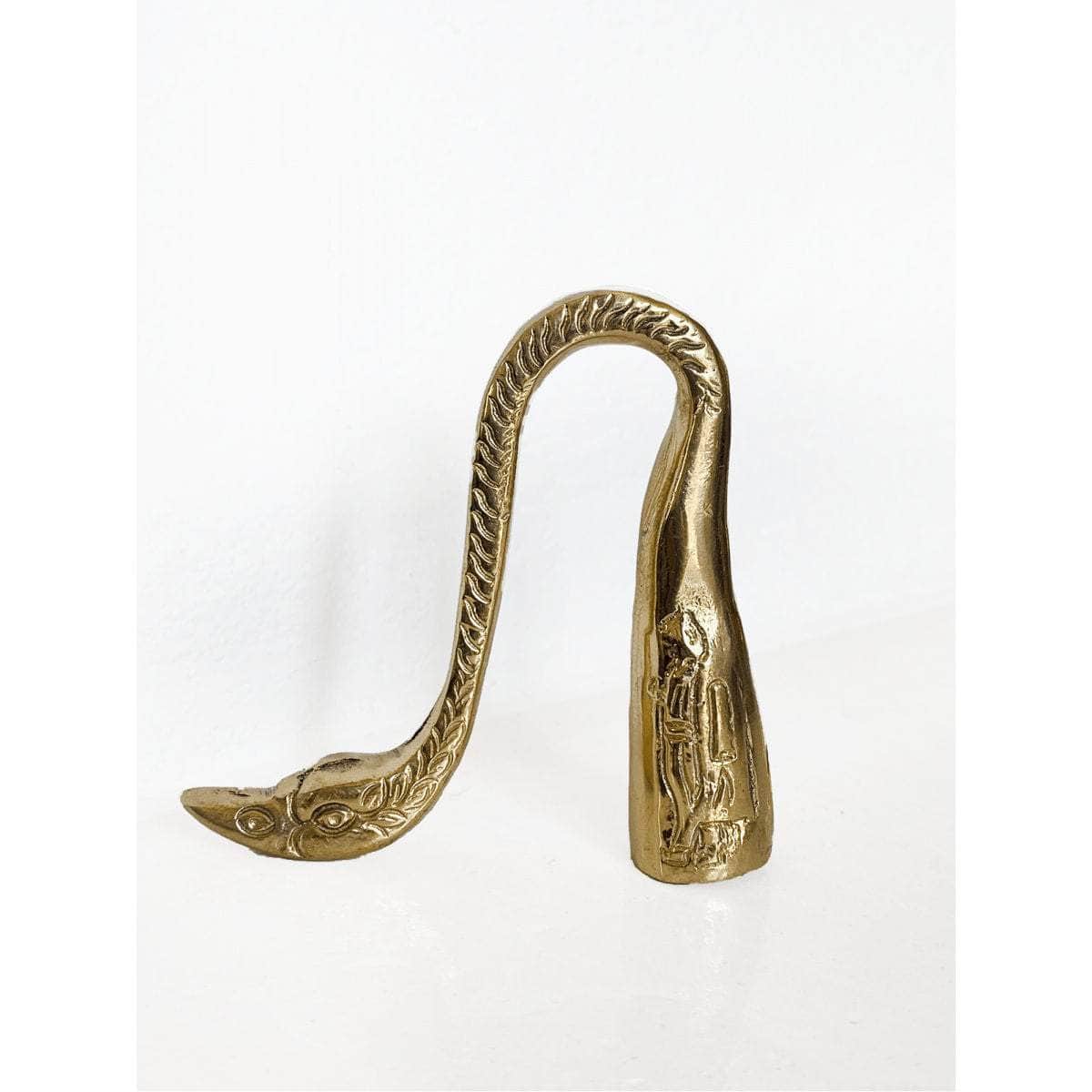 Brass Shepherd’s Hook Candle Snuffer Objet