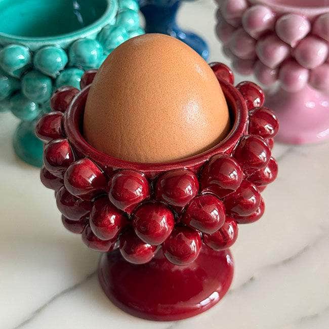 Pigna Burgundy Egg Cup