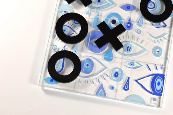 Evil Eye Tic Tac Toe