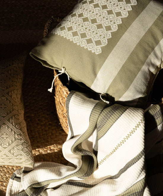 Larrinaga Handwoven Cushion Cover