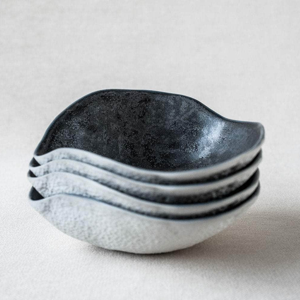 Set of Two Side Bowls / Graphite Grey / Indulge nº2