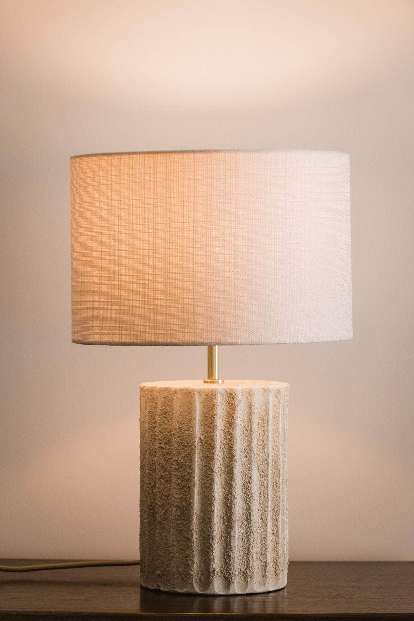 Bej Table Lamp