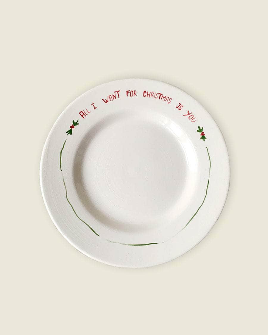 "All I want for Christmas is You" Plate