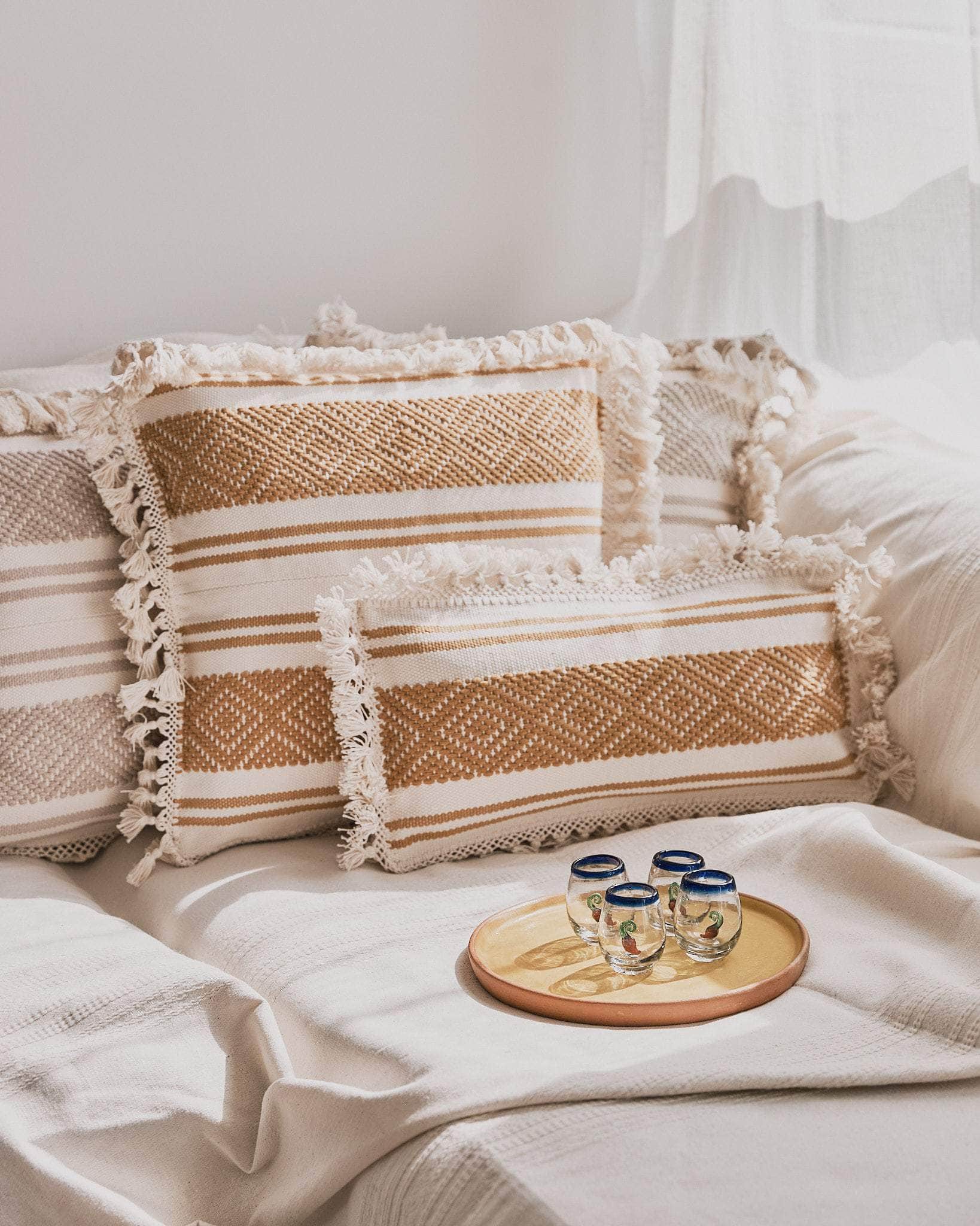 Mustard Rayas - Cushion Cover