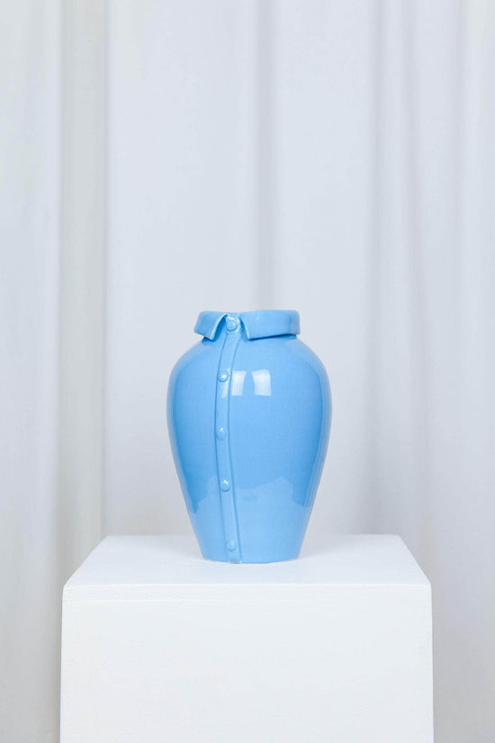 Shirt Vase | Blue